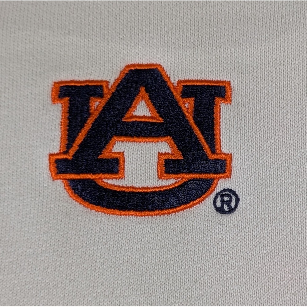 Lululemon Auburn Tigers Scuba Oversized Half-Zip Hoodie Cream XL/XXL LW3HW0S - Picture 4 of 6